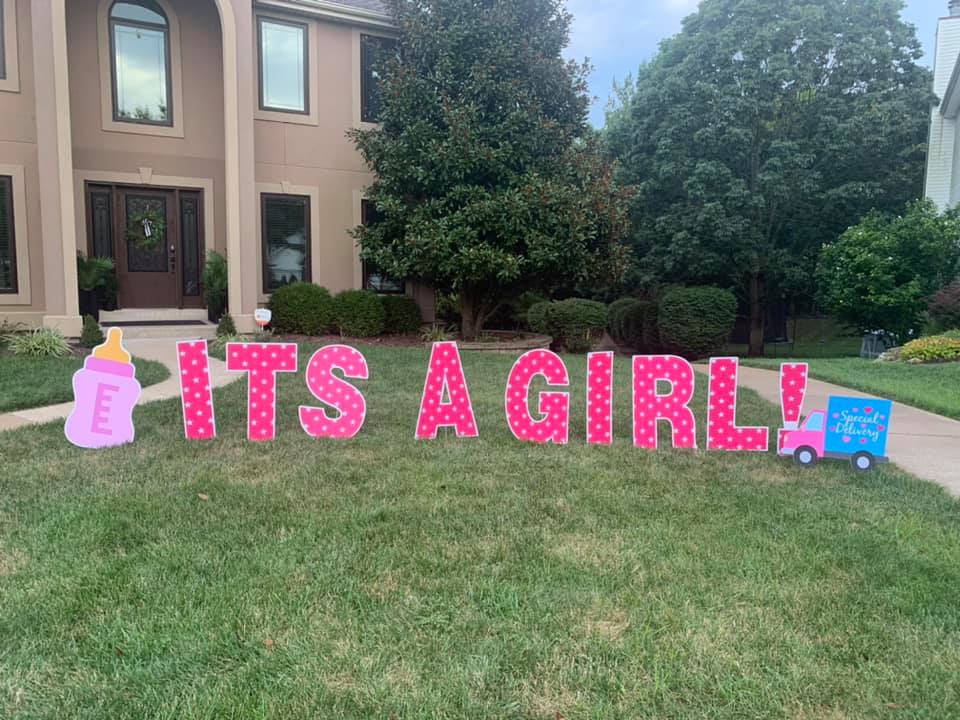 It's a Baby Yard Sign