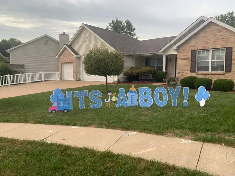 It's a Baby Yard Sign