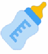 Blue Baby Bottle Kit
