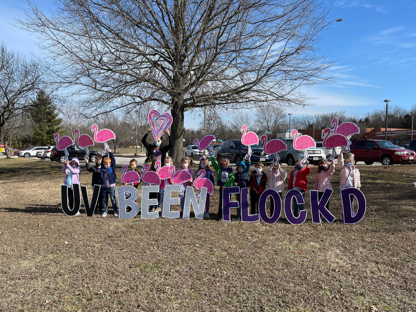 UV BEEN FLOCKED - PTO FUNDRAISER