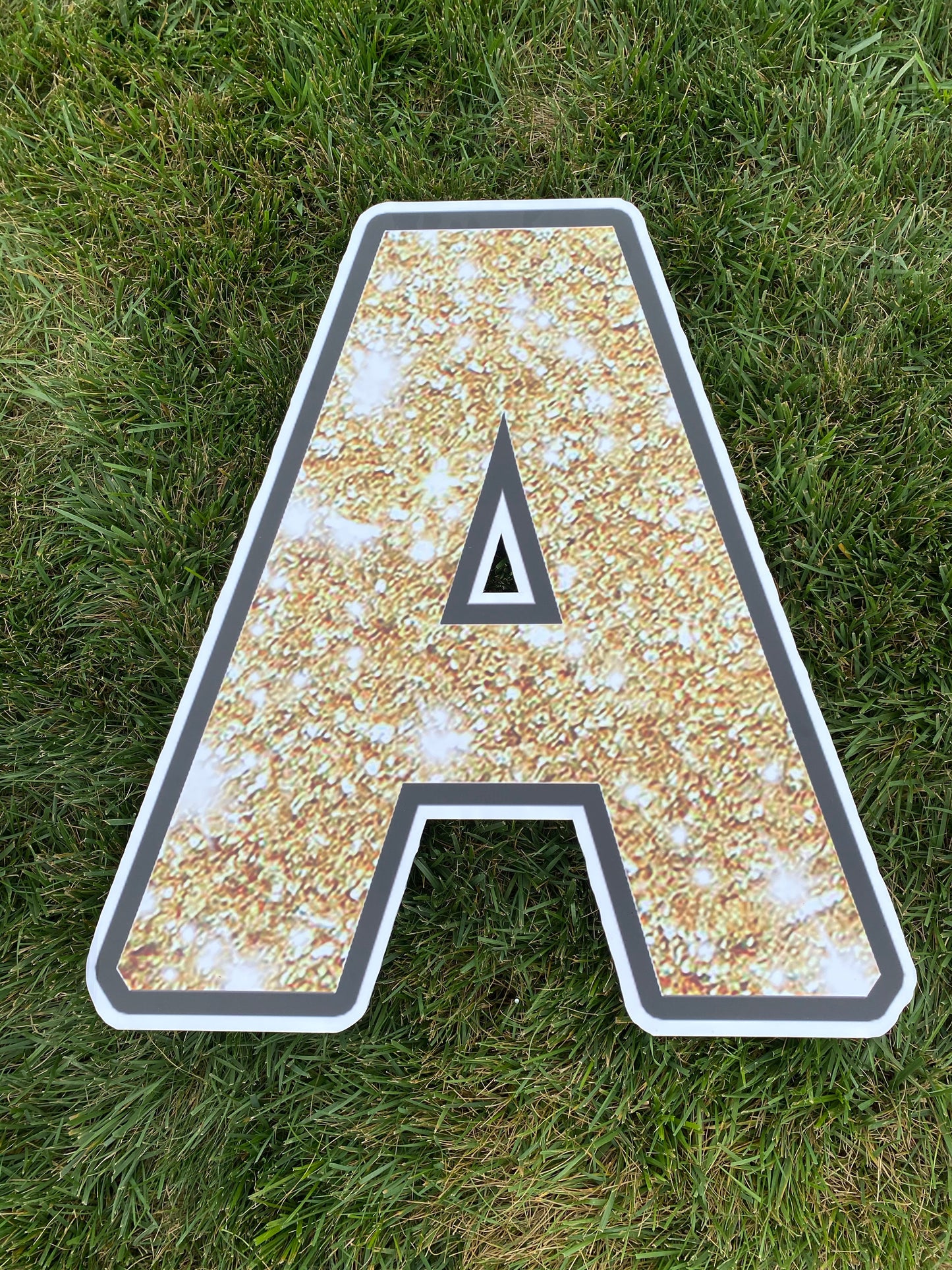 Glitter Alphabet Celebrator Kit