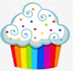 Rainbow Cupcake Kit