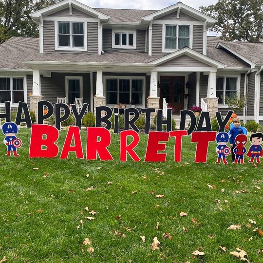 Happy Birthday Celebration Sign