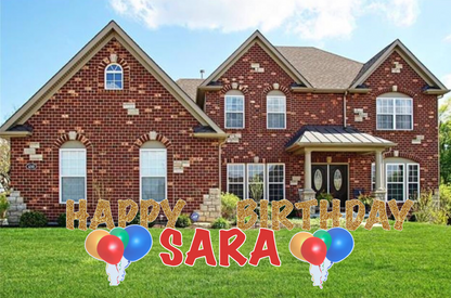 Happy Birthday Celebration Sign
