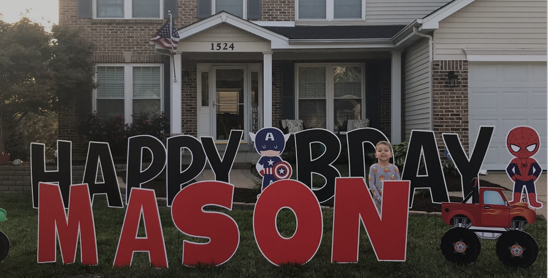 Happy Birthday Celebration Sign