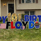 Happy Birthday Celebration Sign