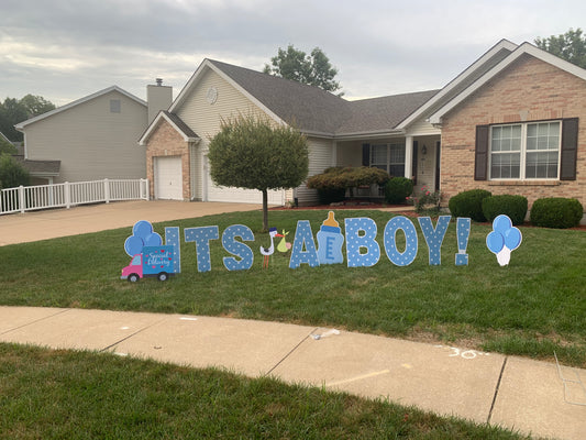 It's a Boy! Yard Sign