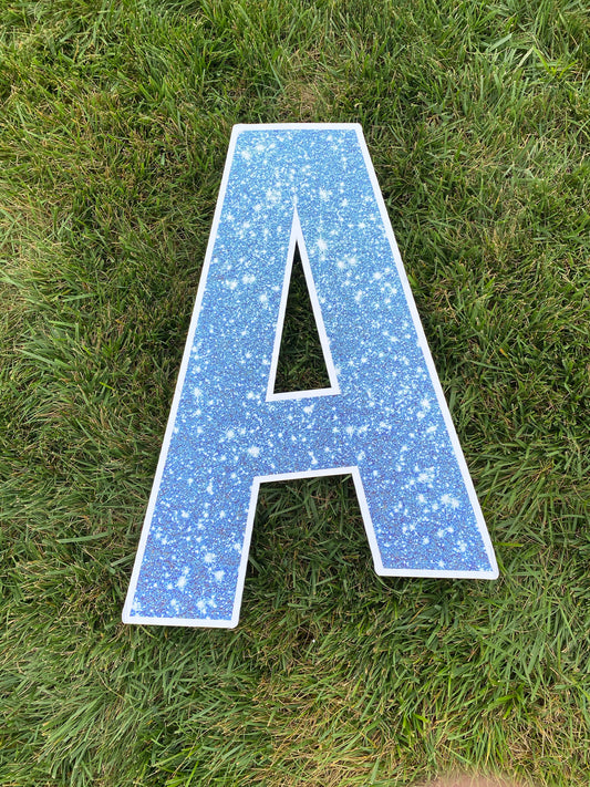 Glitter Alphabet Celebrator Kit