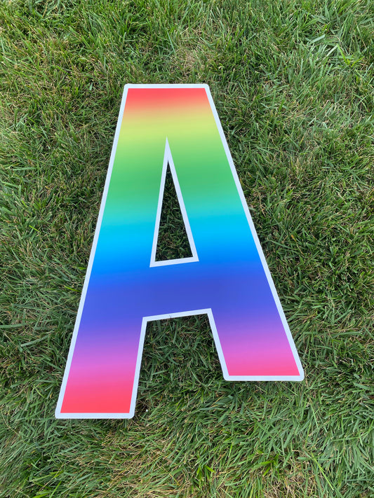 Letters (Tie Dye ) Celebrator Kit Add-On