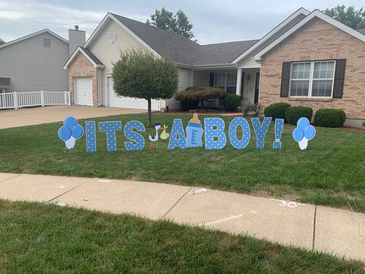 It's a Boy! Yard Sign