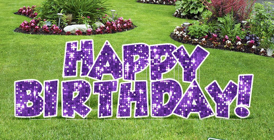 Happy Birthday (Glitter) Celebrator Kit Add-On